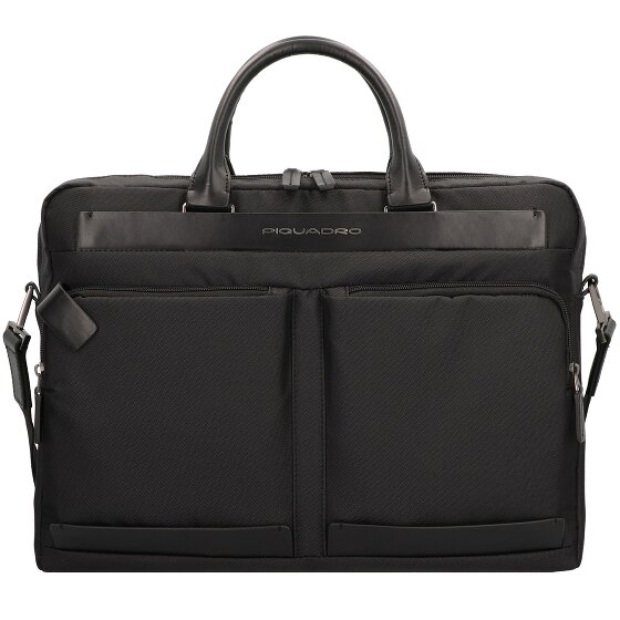 Piquadro Klout briefcase leather 42 cm laptop compartment