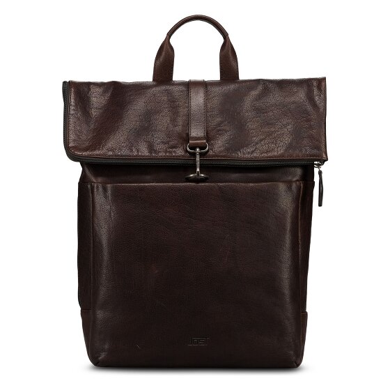 Jost Glasgow Daypack RFID protection Genuine Leather 42 cm Laptop compartment