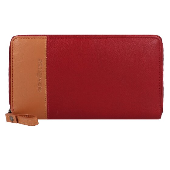 Greenburry Nappa Wallet RFID protection Leather 19.5 cm