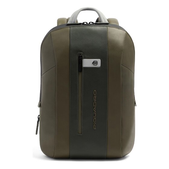 Piquadro Zaino Daypack Genuine Leather 42 cm Laptop compartment