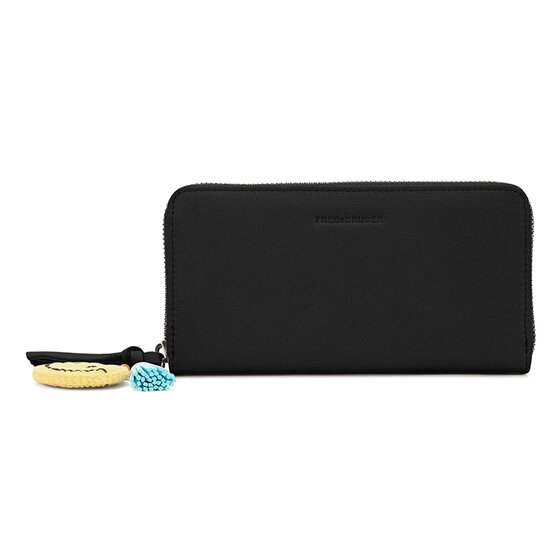 FredsBruder Take A Smile Wallet Leather 19 cm FredsBruder Take A Smile Wallet Leather 19 cm