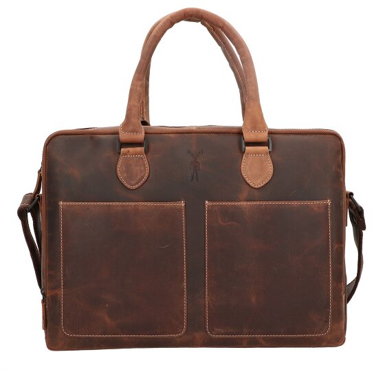 Jack Kinsky Baltimore 7 briefcase leather 39 cm