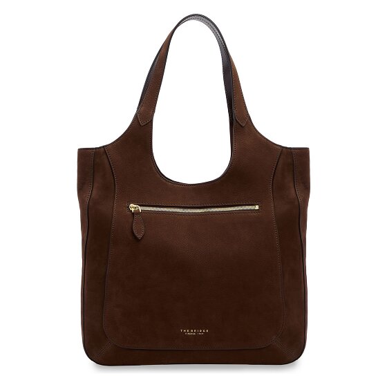 The Bridge Luce Soft Shoulder Bag Genuine Leather 37 cm
