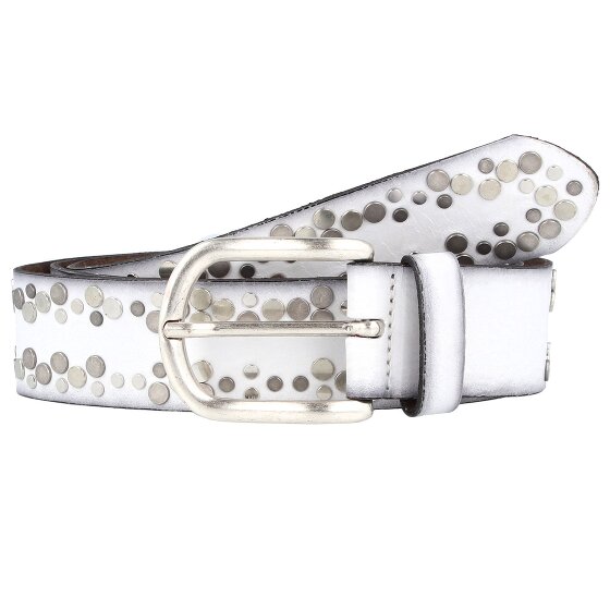 Vanzetti Studded belt leather