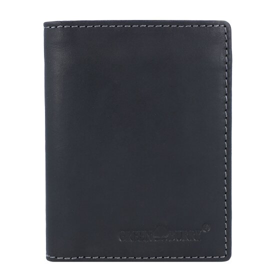 Greenburry Vintage identity card case RFID leather 9 cm