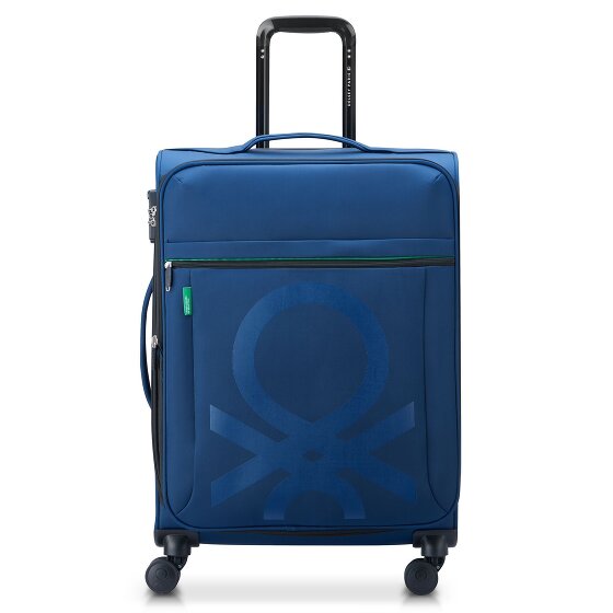 Delsey Paris x United Colors of Benetton Color Bock 4-wheeled trolley 67 cm with expansion fold