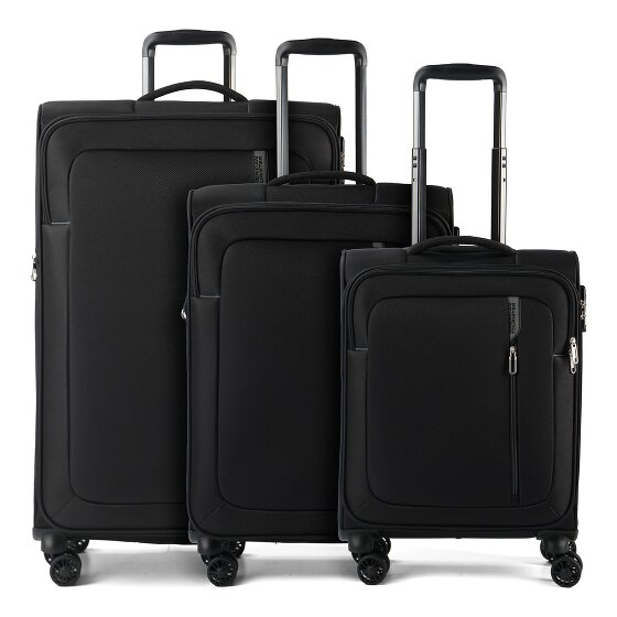 American Tourister Nitestream 4 wheels Suitcase set 3-piece Expandable