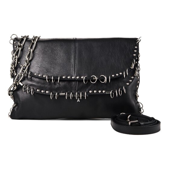 Patrizia Pepe Radical Boho Shoulder Bag Genuine Leather 35 cm