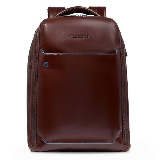 Piquadro Blue Square Daypack Leather 42 cm Laptop compartment