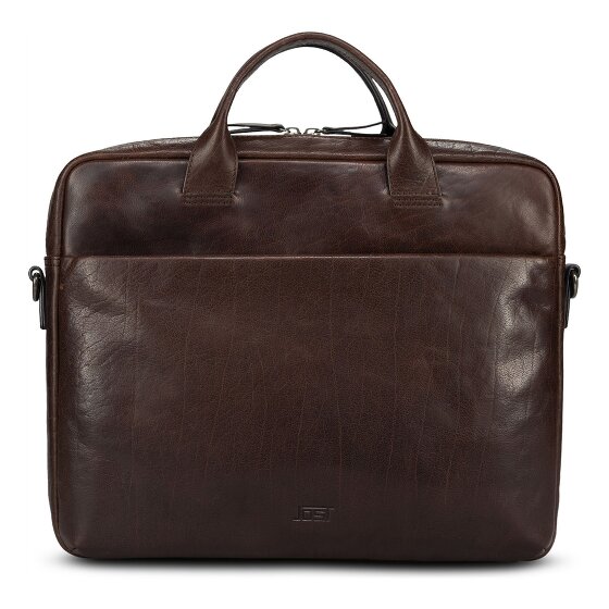 Jost Glasgow Briefcase Genuine Leather 37 cm Laptop compartment