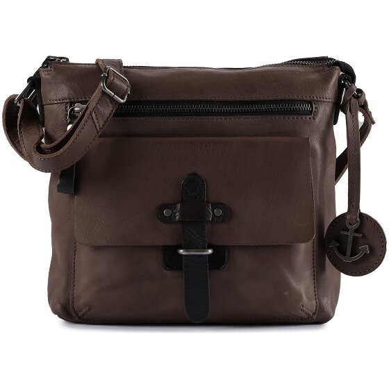 Harbour 2nd Urban Poets Shoulder bag Genuine Leather 22 cm