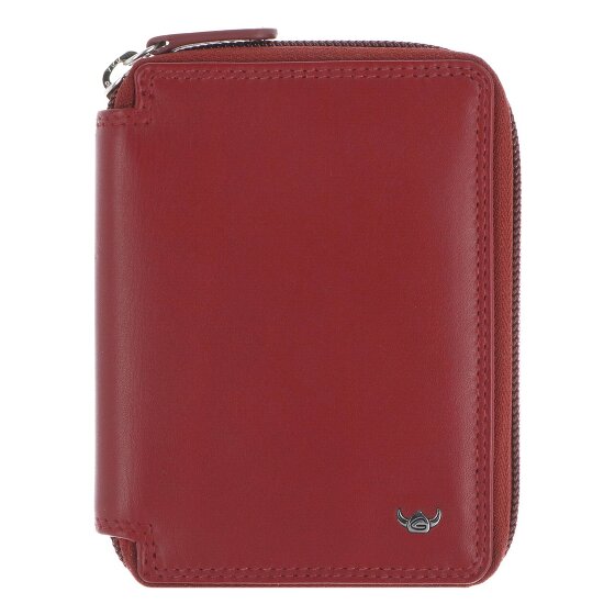 Golden Head Polo Wallet RFID protection Genuine Leather 12.5 cm