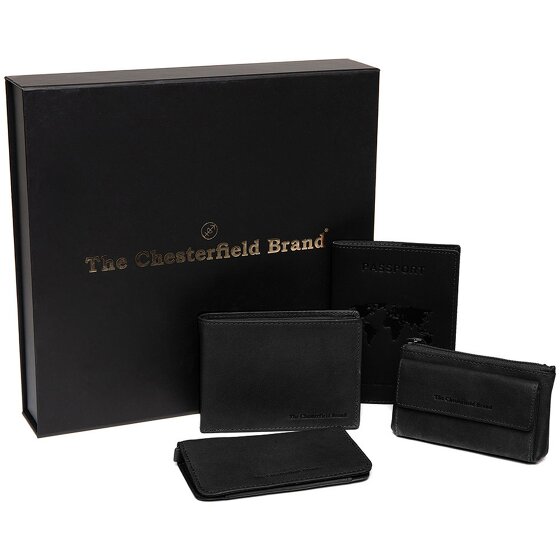 The Chesterfield Brand Wallet gift set 4-piece leather 12 cm