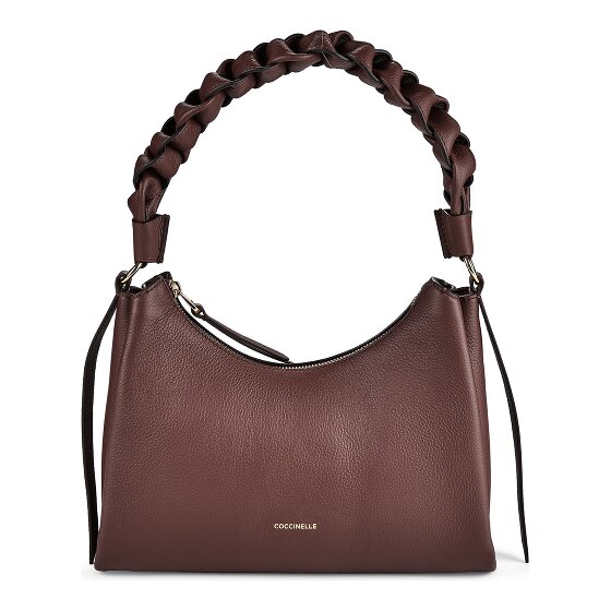 Coccinelle Boheme Shoulder Bag Genuine Leather 30 cm