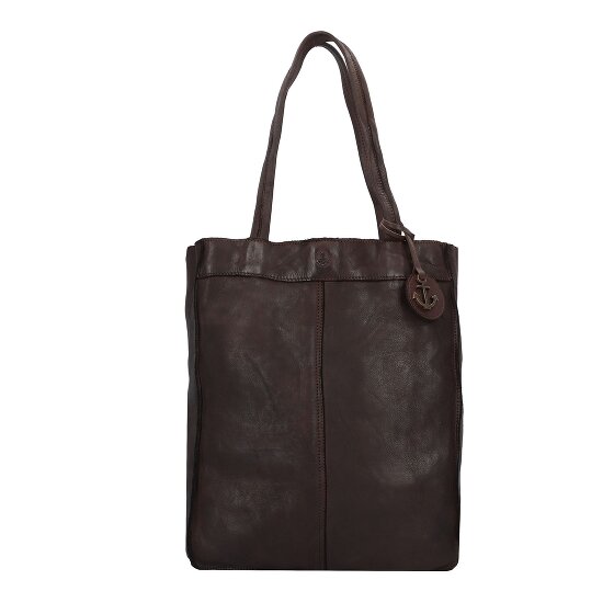 Harbour 2nd Anchor Love Elbe 1 Shopper Bag Genuine Leather 29 cm