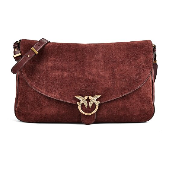 PINKO Love Satchel Big Shoulder bag Genuine Leather 35 cm