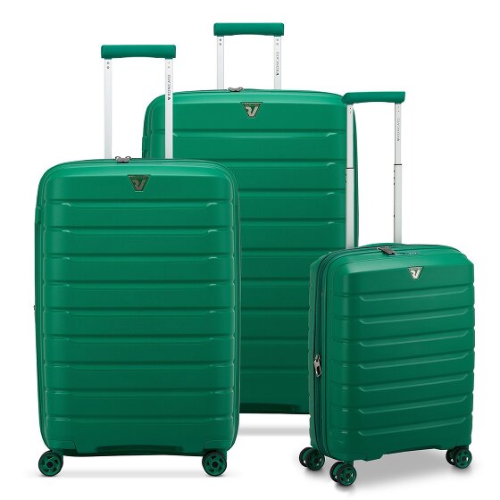 Roncato B-Flying Move 4 wheels Suitcase set 3-piece with expansion pleat