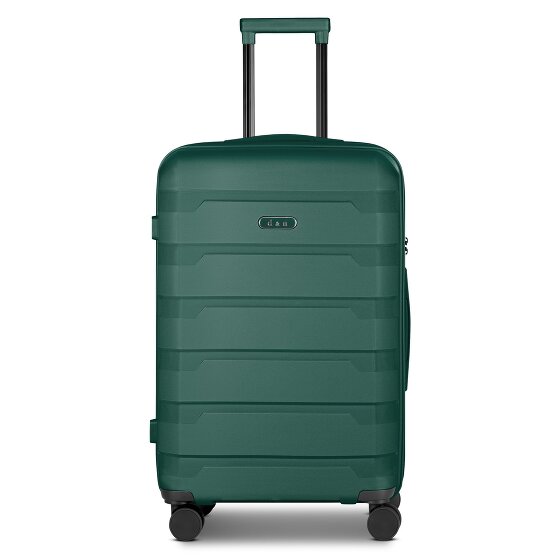 d&n South Dakota 4 wheels Trolley M 66 cm with expansion pleat