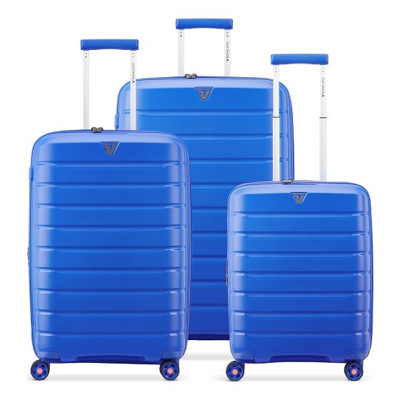 Roncato B-Flying Move 4 wheels Suitcase set 3-piece with expansion pleat