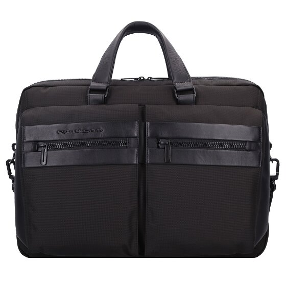 Piquadro Woody briefcases leather 43 cm laptop compartment