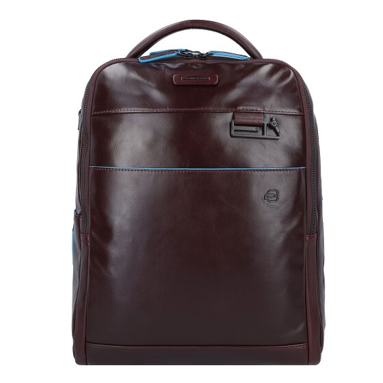 Piquadro Blue Square Revamp Business backpack Leather 37 cm Laptop compartment