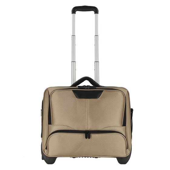 Dermata 2 wheels Business trolley 41 cm Laptop compartment