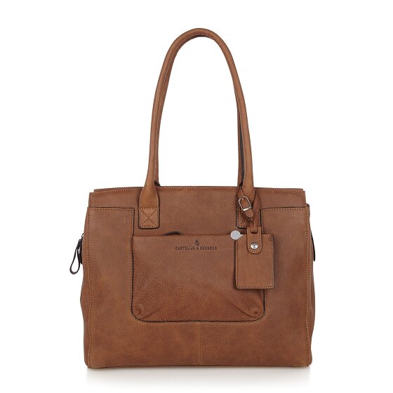 Castelijn & Beerens Carisma shoulder bag RFID leather 38 cm laptop compartment