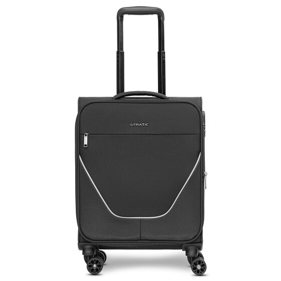 Stratic taska 4 Roll Cabin Trolley S 55 cm with Expanding Pleat