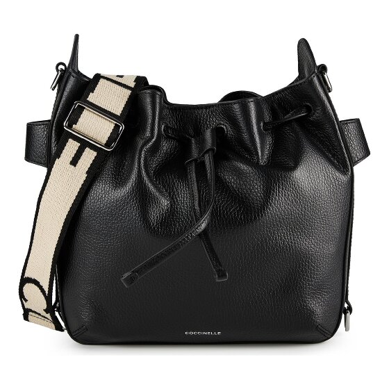 Coccinelle Gretel Shopper Bag Genuine Leather 25 cm