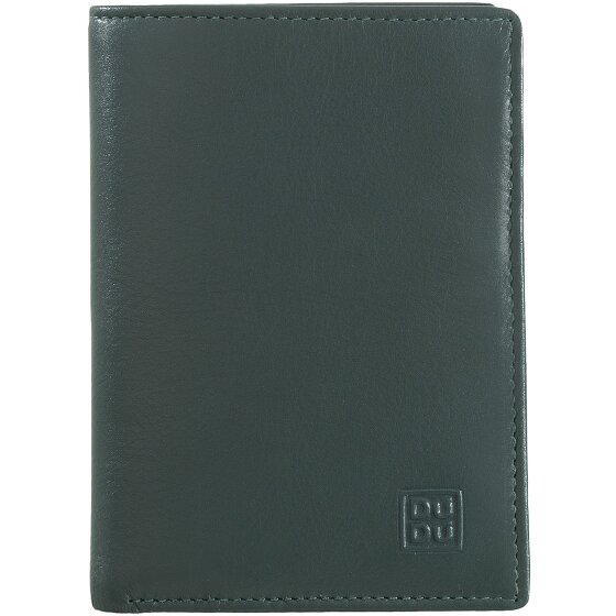 DuDu Tiberio Wallet RFID protection Genuine Leather 9.5 cm