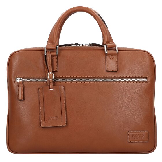 Picard Authentic briefcase leather 40 cm laptop compartment