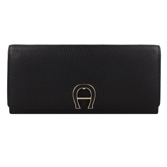 Aigner Fashion Wallet RFID protection Genuine Leather 20 cm