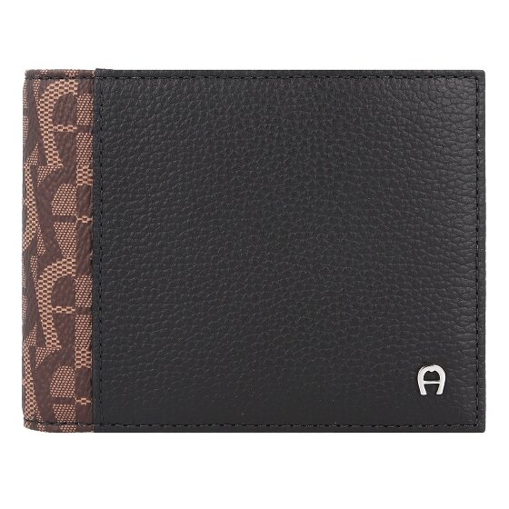 Aigner Logo wallet RFID leather 11 cm