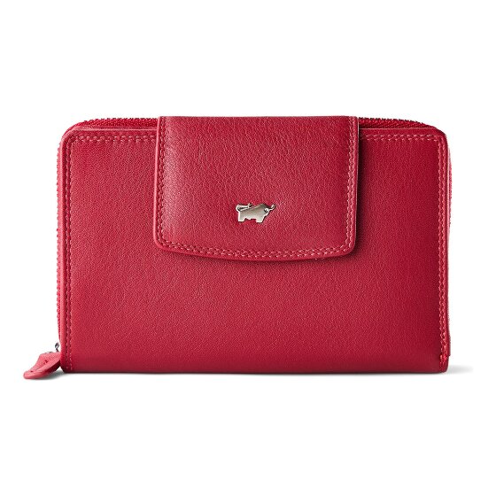 Braun Büffel Golf 3.0 Wallet RFID protection Leather 14 cm