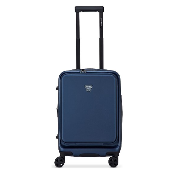 Roncato Florence 4-wheeled cabin trolley 55 cm with expansion fold laptop compartment