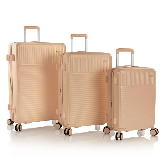 Heys Pastel 4 wheels Suitcase set 3-piece with expansion pleat
