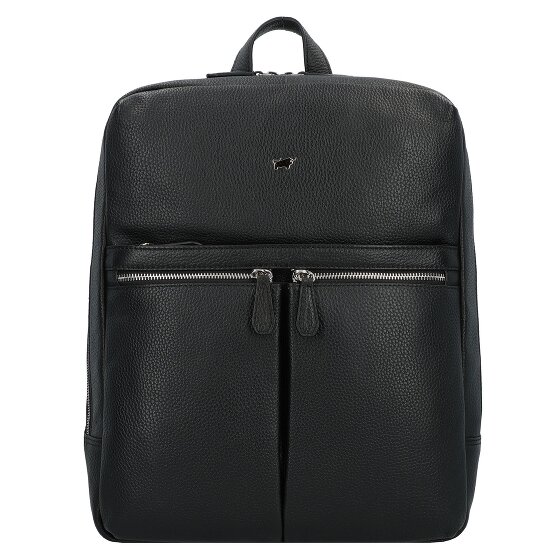 Braun Büffel Hanna Business backpack M Genuine Leather 40 cm Laptop compartment