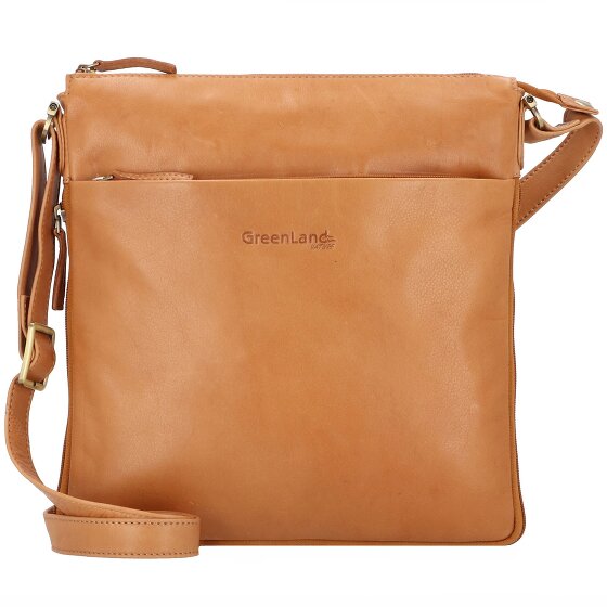 Greenland Nature Shoulder bag Genuine Leather 28 cm