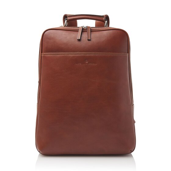 Castelijn & Beerens Verona backpack RFID leather 40 cm laptop compartment