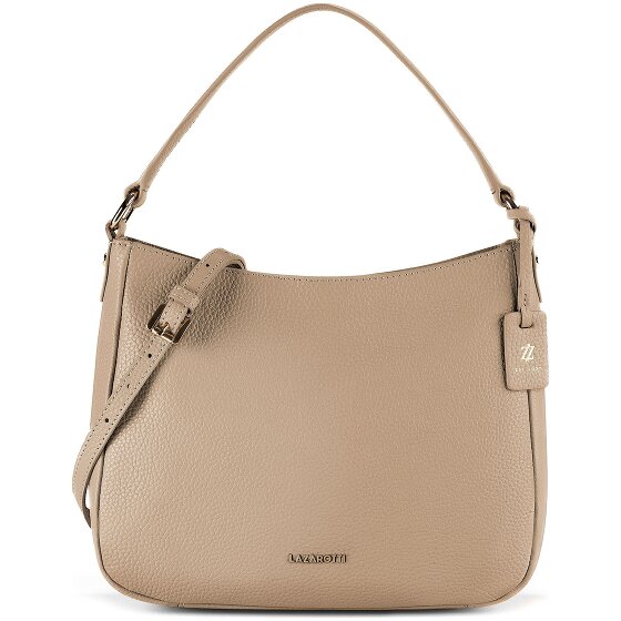 Lazarotti Bologna Leather Hobo Shoulder Bag, Leather, 27 cm