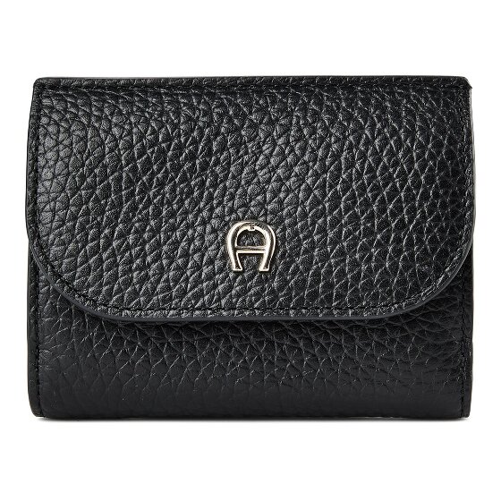 Aigner Pura Wallet RFID protection Genuine Leather 10 cm