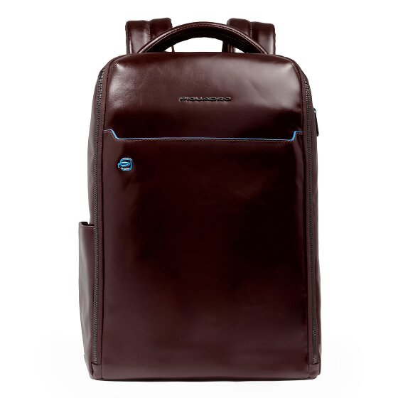 Piquadro Blue Square Daypack Leather 29 cm Laptop compartment