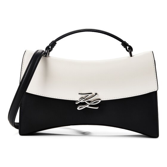 Karl Lagerfeld Autograph Handbag Genuine Leather 35.5 cm