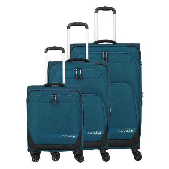 Travelite Kick Off 4 wheels Suitcase set 3-piece Expandable