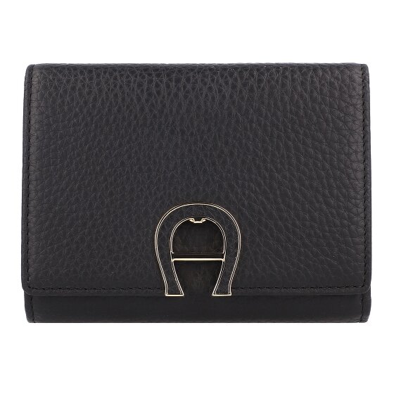 Aigner Fashion Wallet RFID protection Genuine Leather 12.5 cm