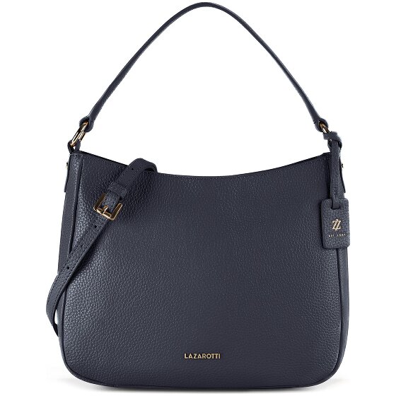 Lazarotti Bologna Leather Hobo Shoulder Bag, Leather, 27 cm