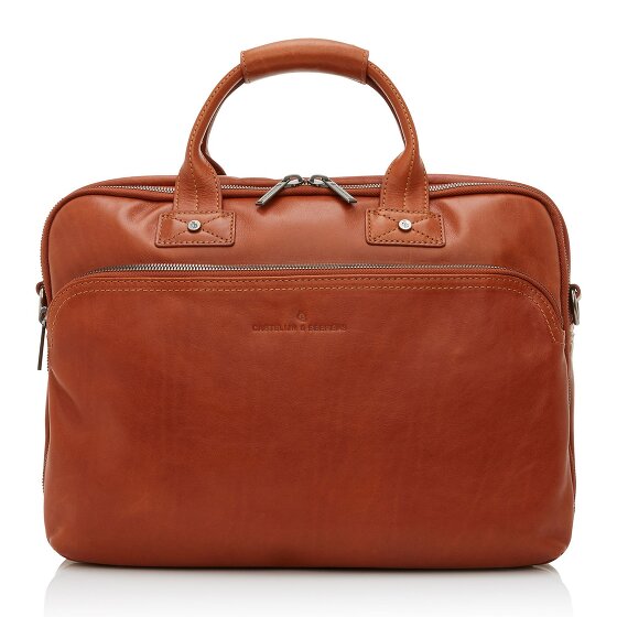 Castelijn & Beerens Firenze briefcase RFID leather 43 cm laptop compartment