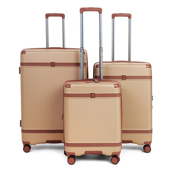 MODO by Roncato Charm 2.0 4 wheels Suitcase set 3-piece with expansion pleat
