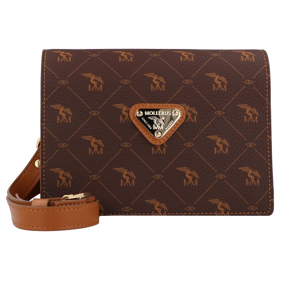 Maison Mollerus Melide crossover shoulder bag leather 22 cm