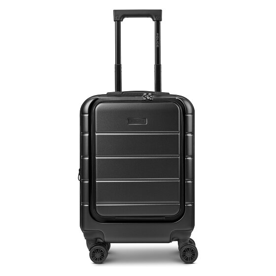 Police Dublin 4 wheels Cabin suitcase S 54 cm Laptop compartment Expandable